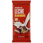 Chocolate con leche y almendras Alipende 150g
