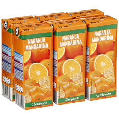 Zumo Concentrado Alipende P6 Naranja-Mandarina