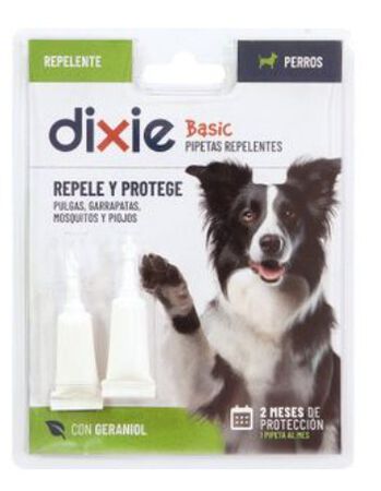 Pipetas perro Dixie Basic 2U Repelente