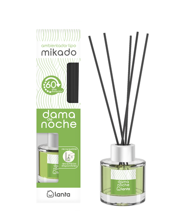 Ambientador tipo mikado Lanta 50ml dama de noche