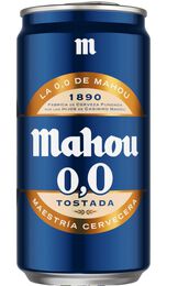 Cerveza Tostada 0,0% Mahou 25cl