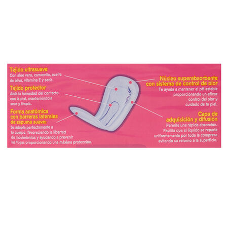Compresas de incontinencia leve Bodyplus 12 uds normal