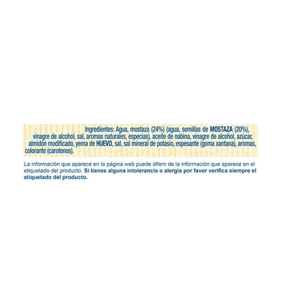 Salsa Hellmann'S 250ml mostaza
