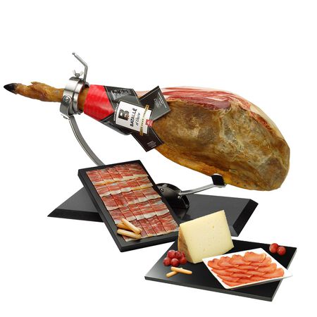 Lote: 250gr Jamón reserva+250gr Lomo curado+250gr Queso semicurado