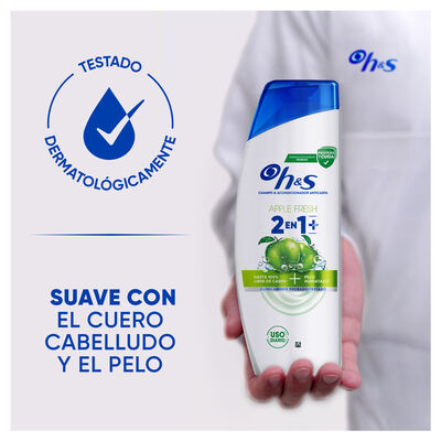 Champ&uacute; 2 en 1 apple fresh H&S 300 ml