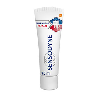 Pasta de dientes Sensodyne 75ml sensible y enc&iacute;as