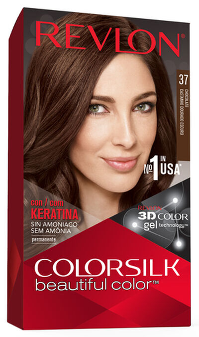 Tinte de cabello sin amon&iacute;aco Revlon Colorsilk n&ordm; 37 chocolate