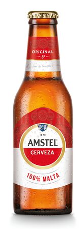 Cerveza rubia Amstel pack 6 botellas 25cl