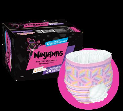 Pañal Ninjamas 9U 27-43 kg Pyjama Pants