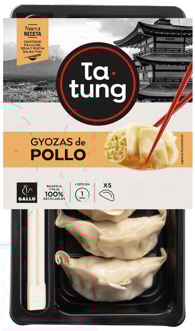 Gyoza de pollo Ta-Tung 144g 