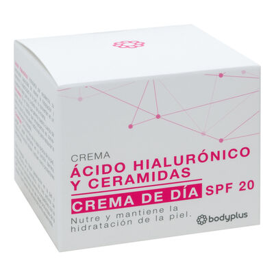Crema d&iacute;a Bodyplus 50ml &aacute;cido hialur&oacute;nico y ceramidas
