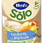 Tarro Hero Solo verdura merluza desde 8meses 235g