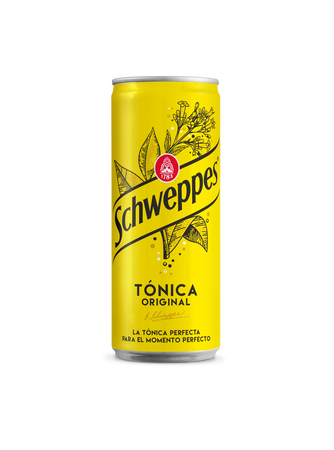 Tónica Schweppes lata 33cl original