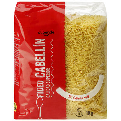 Fideo Alipende 1kg cabell&iacute;n