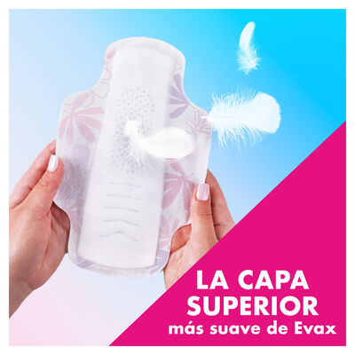 Compresas con alas liberty Evax 10 uds super