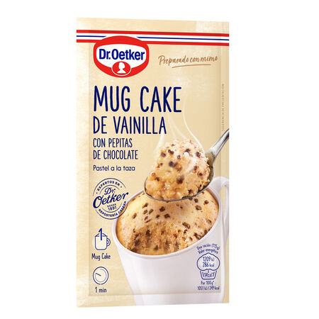 Mug cake Dr Oetker 65g vainilla c/pepita
