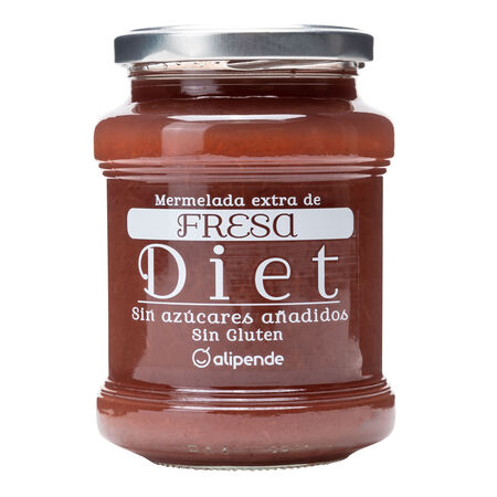 Mermelada diet fresa sin azúcar añadido Alipende 350g