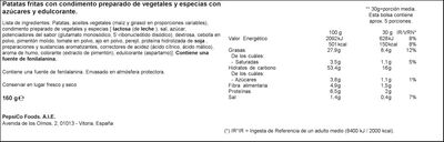 Patatas fritas lays 150g campesina