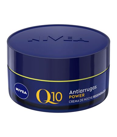 Crema facial de noche Nivea Q10 50ml power antiarrugas piel normal