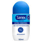 Desodorante roll-on 48h Sanex Dermo Extra Control 50ml