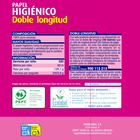 Papel higiénico Lanta 18 rollos doble longitud