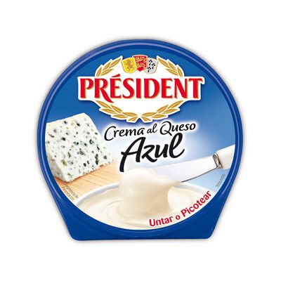 Queso crema de queso azul Président 125g