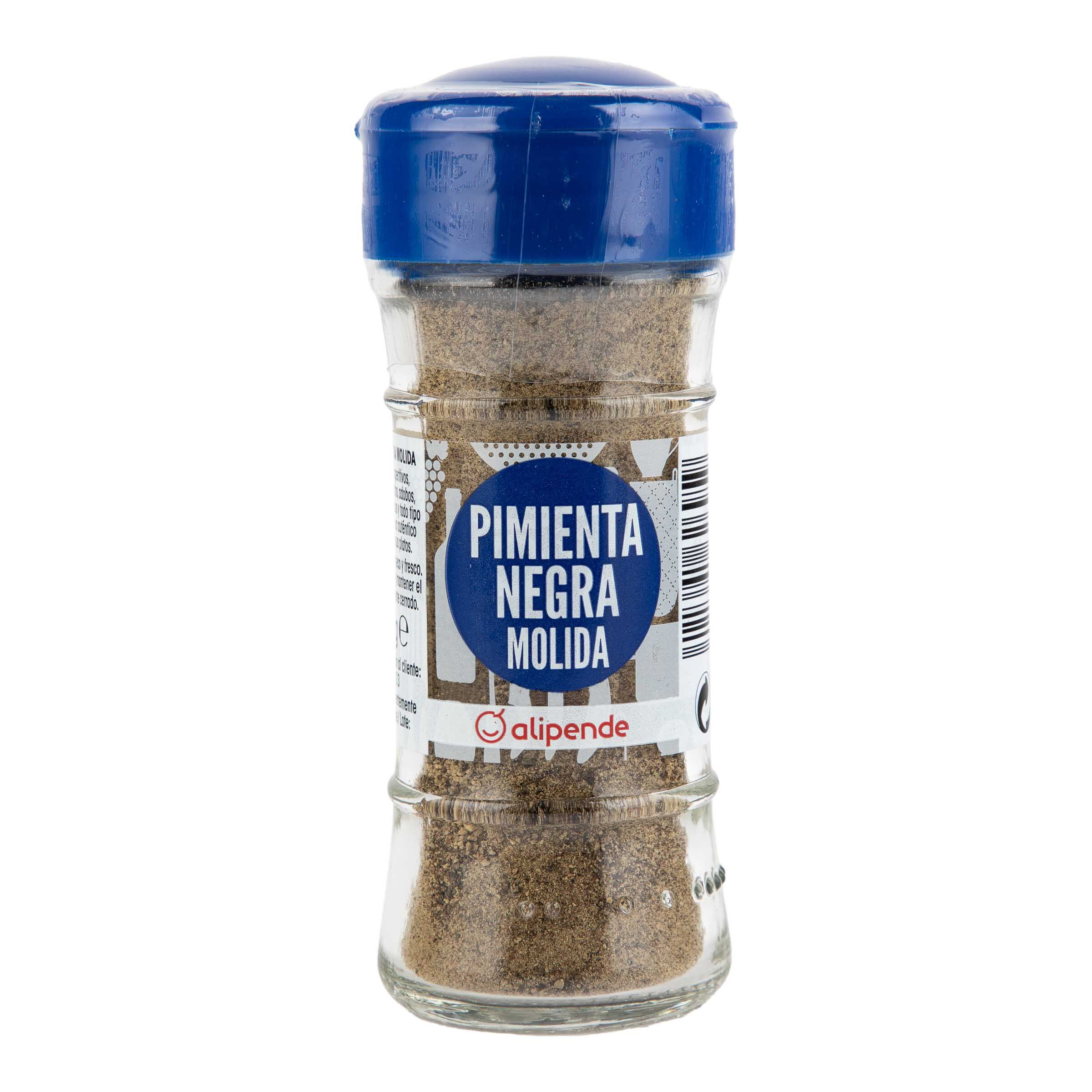 Pimienta negra molida Alipende 52g