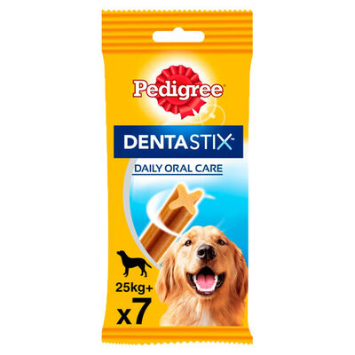 Snack higiene dental perro Dentastix razas grandes 7 unidades