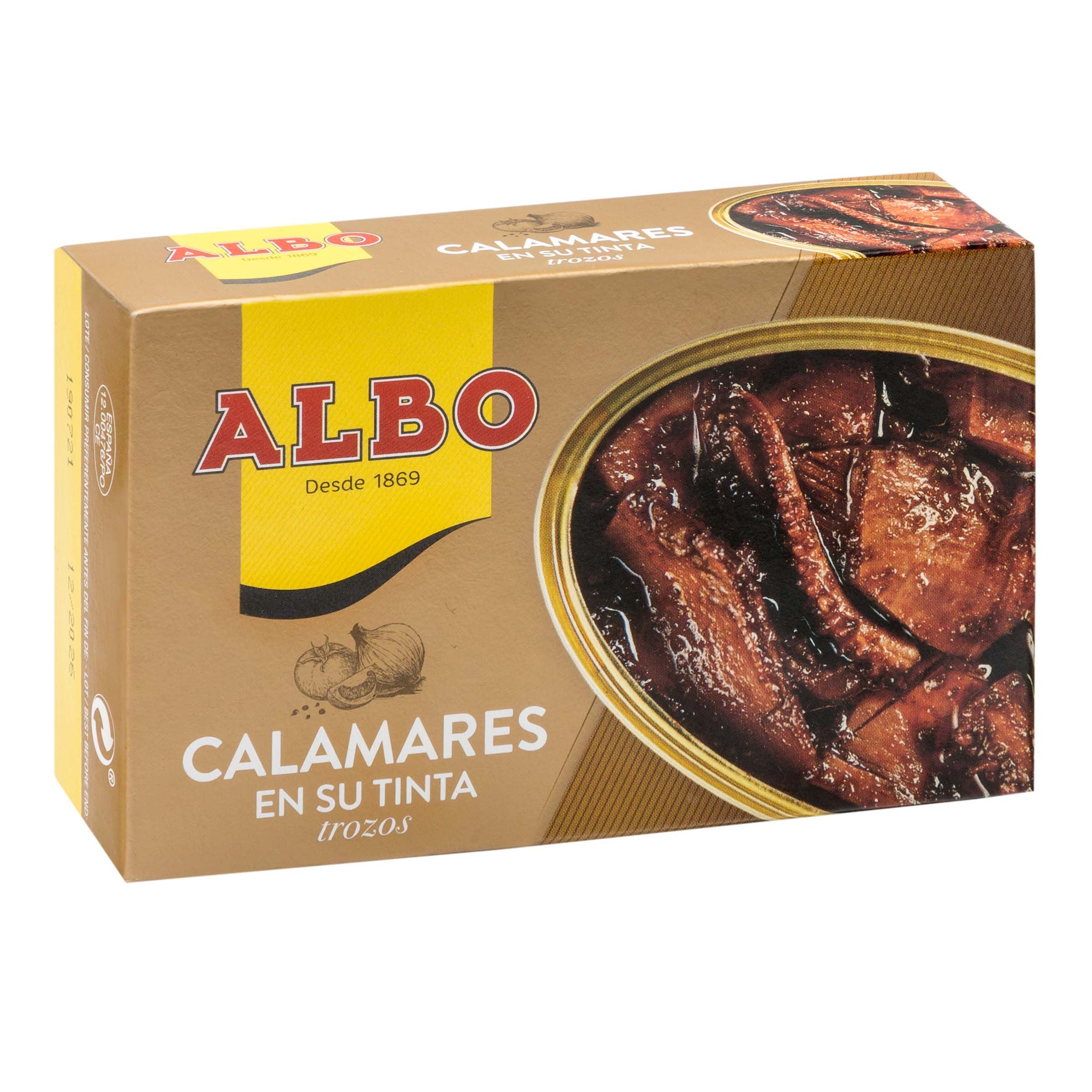 Calamar Albo 72g en su tinta