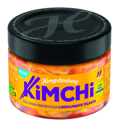 Kimchi col china fermentada ligeramente picante Hengstenberg 200g