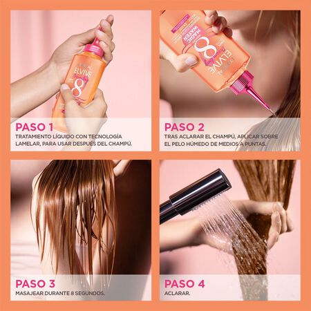 Crema suavizante Elvive L'Oréal 200ml 8 segundos magic water