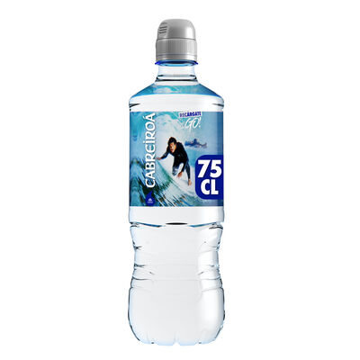 Agua mineral natural de Galicia sin gas tapón sport Cabreiroá 0,75l