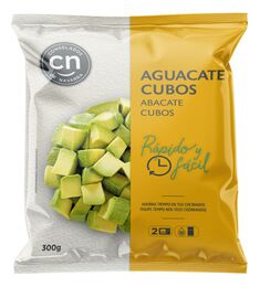 Aguacate cubos congelados CN 300g