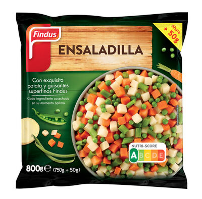 Ensaladilla Findus patata y guisantes superfinos 800g