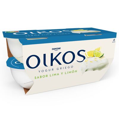 Yogur estilo griego Oikos pack 4 lima limón