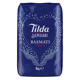 Arroz basmati TILDA, paquete 1 kg
