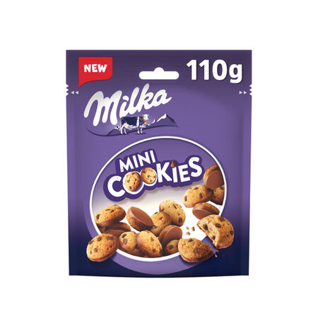 Galleta cookies mini Milka 110g