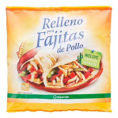 Relleno para fajitas Alipende 300g pollo