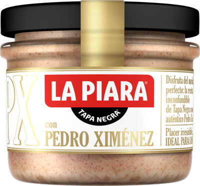 Paté tapa negra Pedro Ximénez La Piara 110g