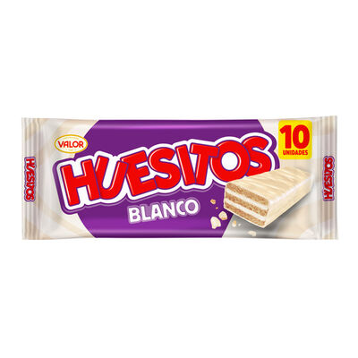 Chocolatina de chocolate blanco Huesitos Pack 10