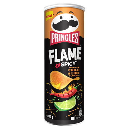 Snack de patata Pringles Flame 165g