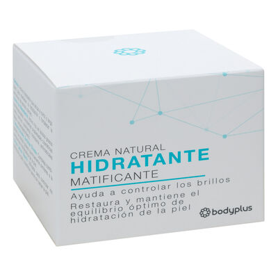 Crema facial natural Bodyplus 50ml hidratante