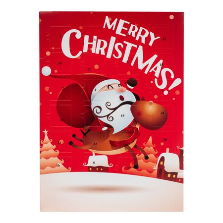 Calendario de adviento Merry Christmas 75g