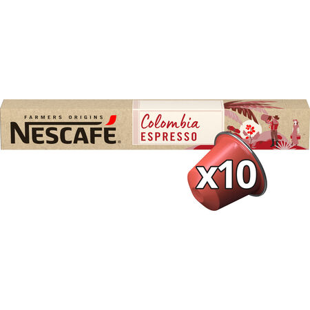 Café de Colombia Nescafé 10 cápsulas intensidad 6