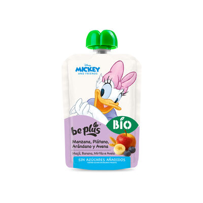 Pouch Be Plus eco frutas avena sin gluten 100g