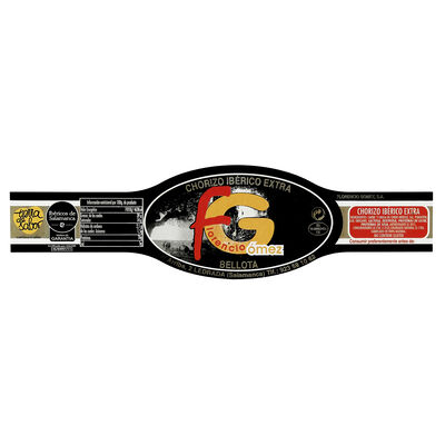 Chorizo ibérico cular Florencio Gómez