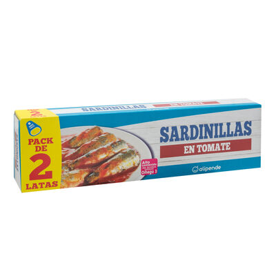 Sardinilla Alipende pack 2 56g tomate