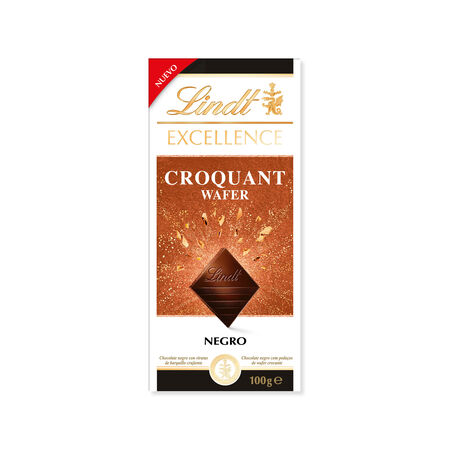 Chocolate negro con wafer crujiente Lindt Excellence 100g