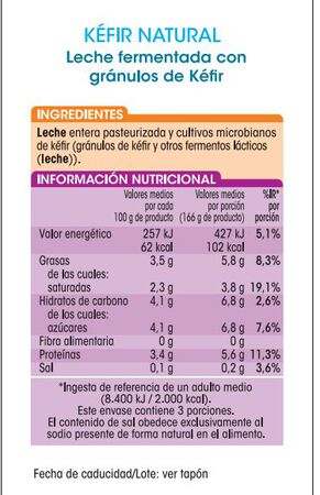 K&eacute;fir Alipende 500g natural