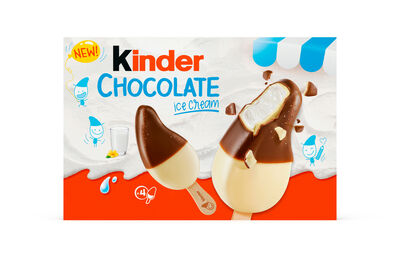 Helado Kinder Chocolate 4 uds